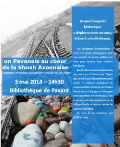 bibliothèque de Pavant 3 mai 2014