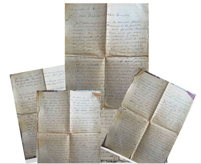 MONTAGE dernière lettre d'Isarel