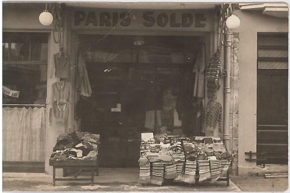 3a Magasin Moise Contenté avant 1940 rue des Chaperons Rouges